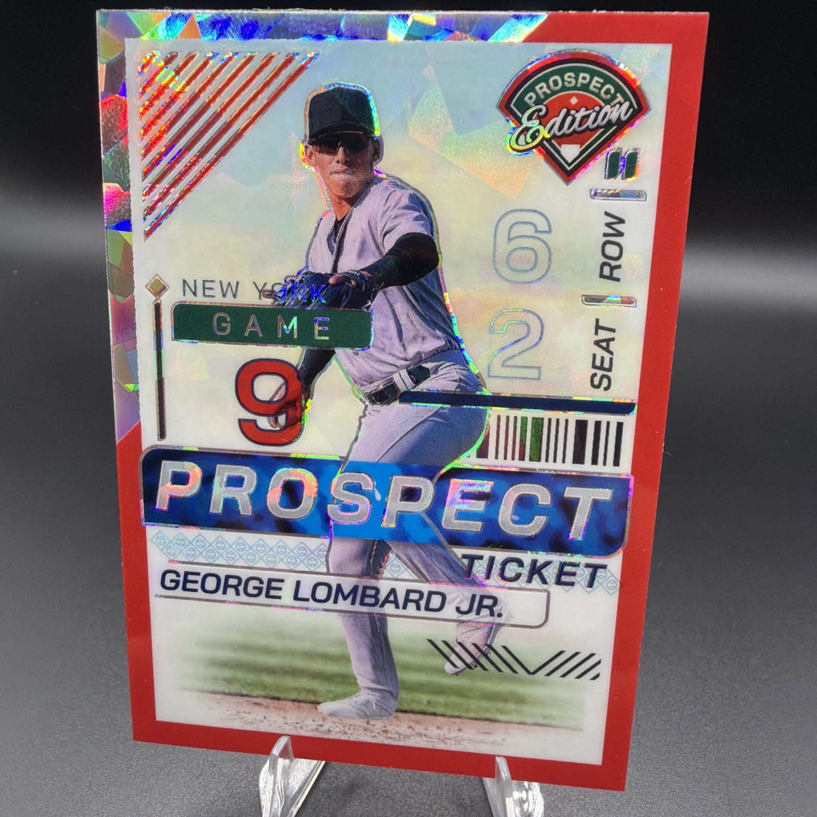 George Lombard Jr. prospect card