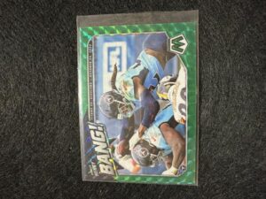 2021 Panini Mosaic #B-6 Derrick Henry Bang! Mosaic Green