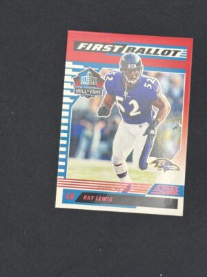 2025 Score #9 Ray Lewis First Ballot Gold