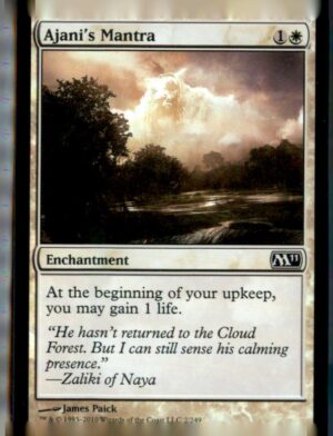 Magic 2011 (M11) #2 Ajani's Mantra