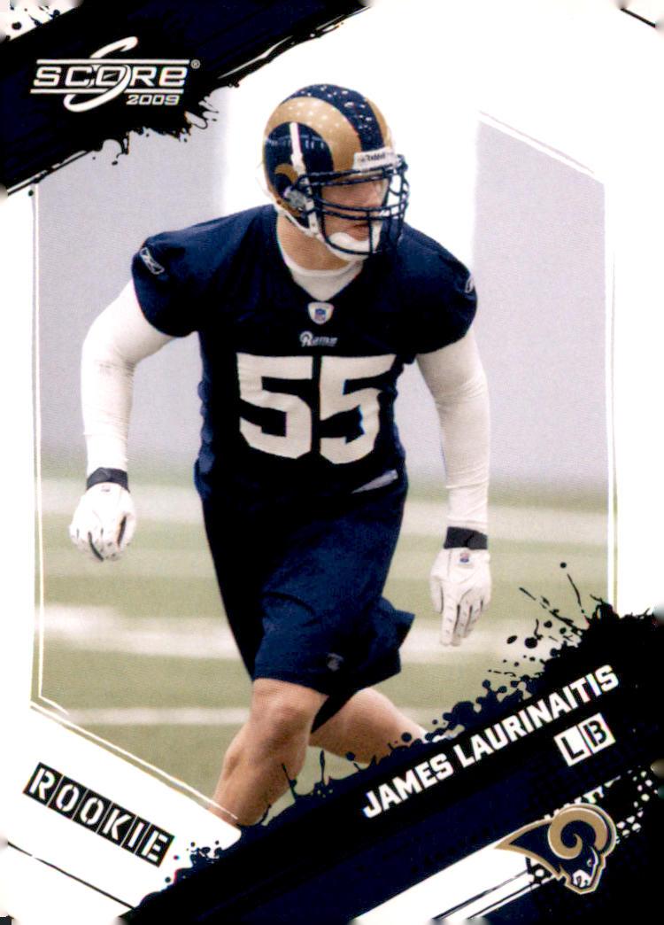 2009 Score Inscriptions #348 James Laurinaitis #/999