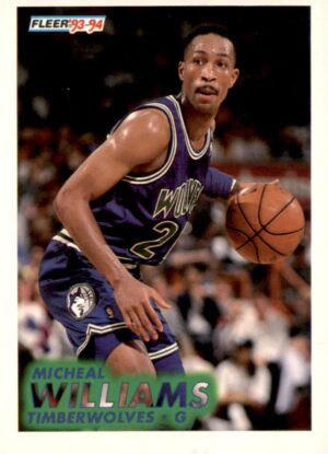 1993-94 Fleer #128 Micheal Williams