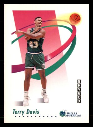 1991-92 SkyBox #622 Terry Davis