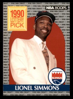 1990-91 Hoops #396 Lionel Simmons