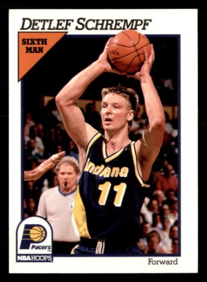 1991-92 Hoops #87 Detlef Schrempf