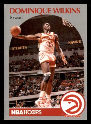1990 Hoops Team Night Atlanta Hawks #NNO Dominique Wilkins