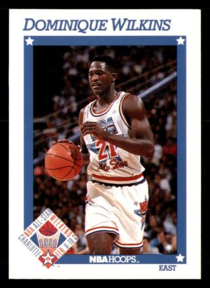 1991-92 Hoops #259 Dominique Wilkins