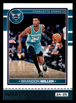 2024-25 Hoops #224 Brandon Miller
