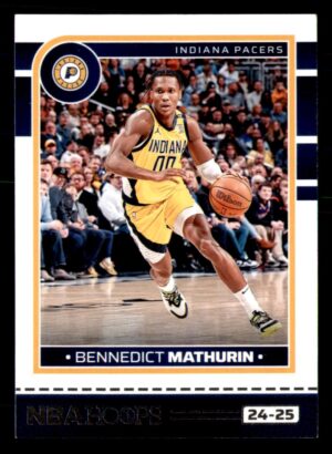 2024-25 Hoops #56 Bennedict Mathurin