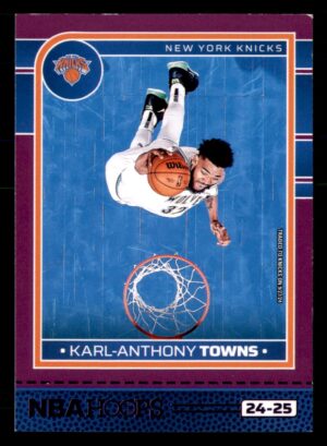 2024-25 Hoops #5 Karl-Anthony Towns Purple