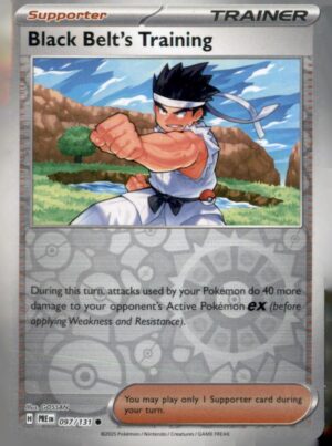 SV: Prismatic Evolutions #097/131 Black Belt's Training