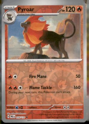 SV: Prismatic Evolutions #016/131 Pyroar (Poke Ball Pattern)
