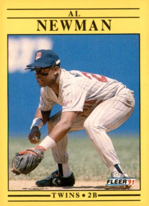 1991 Fleer #621b Al Newman