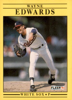 1991 Fleer #116b Wayne Edwards