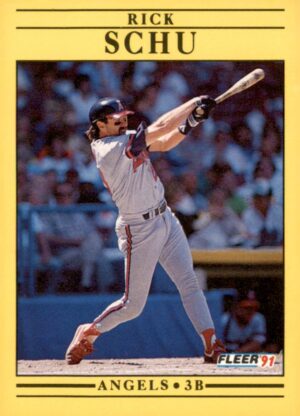 1991 Fleer #326 Rick Schu