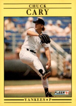 1991 Fleer #659b Chuck Cary :
