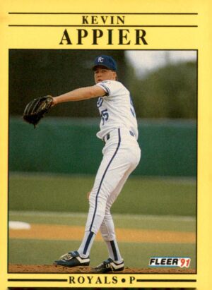 1991 Fleer #549b Kevin Appier