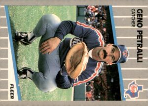 1989 Fleer #530 Geno Petralli