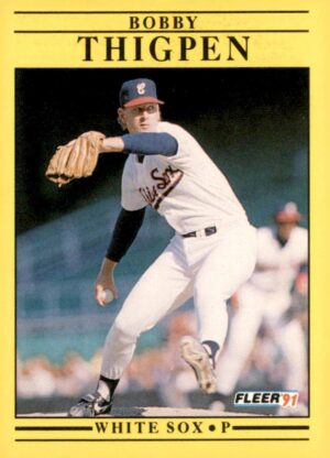 1991 Fleer #137 Bobby Thigpen