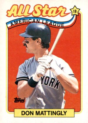 1989 Topps #397 Don Mattingly