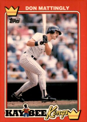 1990 Topps Kay-Bee Kings of Baseball #18 Don Mattingly