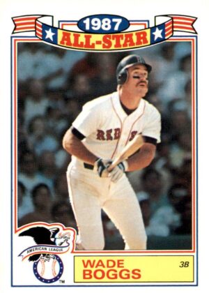 1988 Topps #4 Wade Boggs Glossy All-Stars