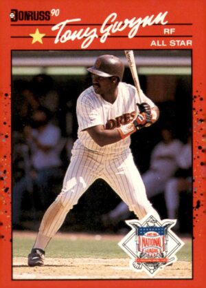 1990 Donruss #705e Tony Gwynn