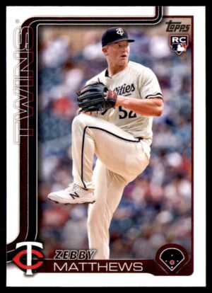 2025 Topps #283 Zebby Matthews