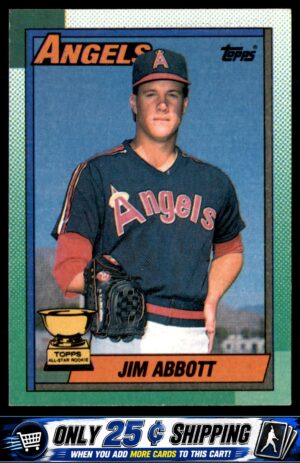 1990 Topps #675 Jim Abbott