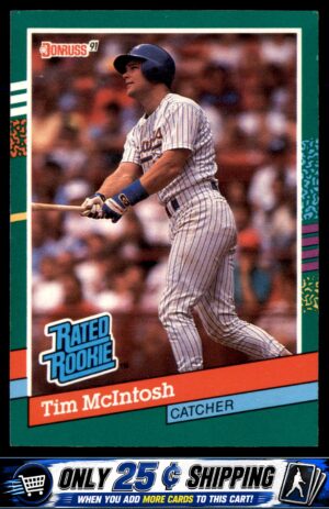 1991 Donruss #414b Tim McIntosh
