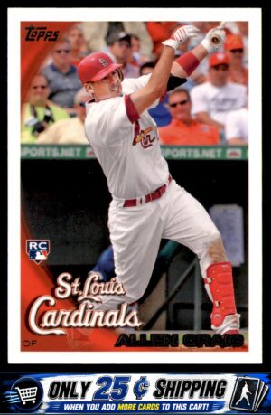 2010 Topps #452 Allen Craig