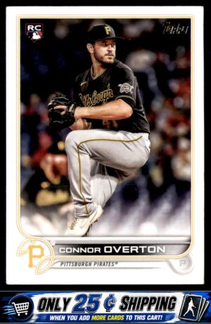 2022 Topps #339 Connor Overton #/300