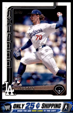 2025 Topps #204 Justin Wrobleski