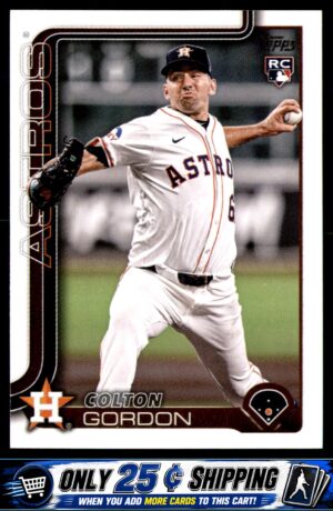 2025 Topps Update #US157 Colton Gordon
