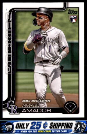 2025 Topps Update #US94 Adael Amador