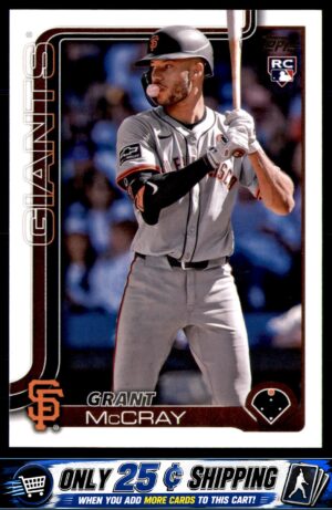 2025 Topps #213 Grant McCray