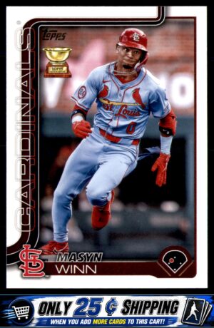 2025 Topps St. Louis Cardinals #STL-1 Masyn Winn