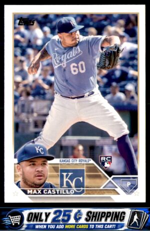 2023 Topps #251 Max Castillo