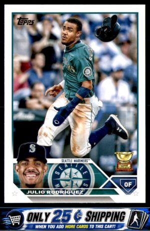 2023 Topps #330 Julio Rodríguez