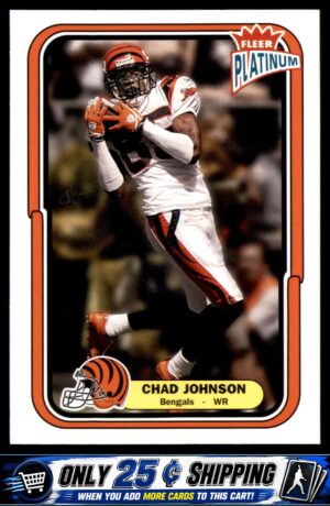 2004 Fleer Platinum #82 Chad Johnson