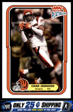 2004 Fleer Platinum #82 Chad Johnson