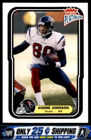 2004 Fleer Platinum #72 Andre Johnson