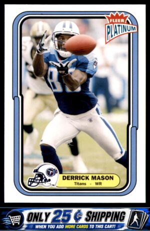 2004 Fleer Platinum #64 Derrick Mason