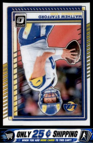 2025 Donruss Optic #198 Matthew Stafford