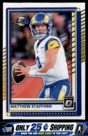 2025 Donruss Optic #198 Matthew Stafford