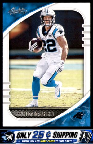 2020 Panini Absolute #21 Christian McCaffrey Retail