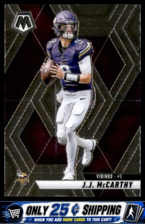 2025 Panini Mosaic #195 J.J. McCarthy