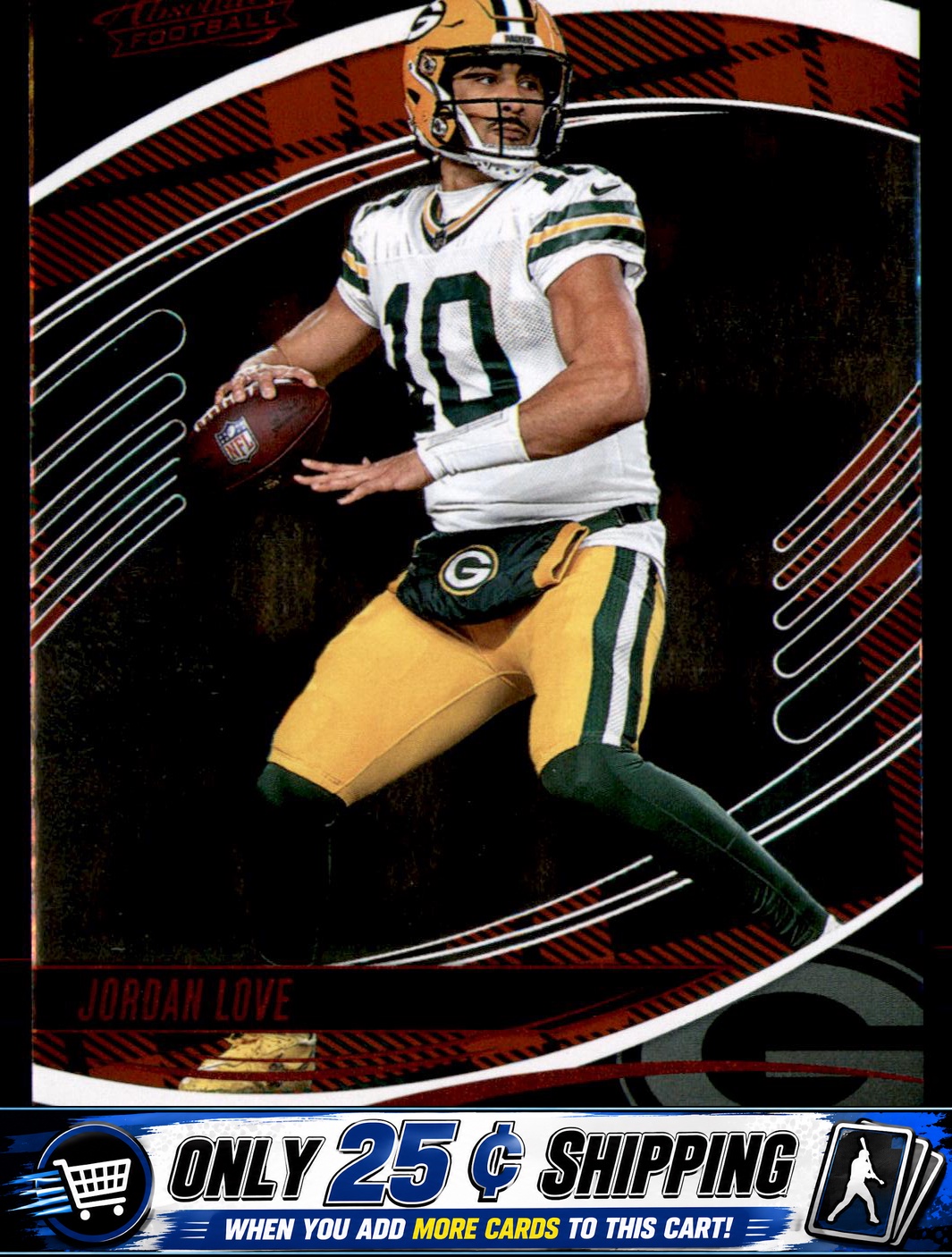 2025 Panini Absolute Countdown Calendar #75 Jordan Love