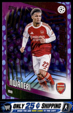 2025-26 Topps UEFA Club Competitions #21 Ethan Nwaneri Egg