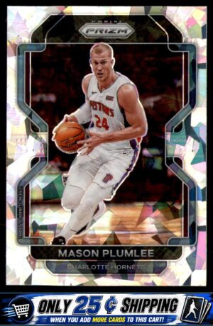 2021-22 Panini Prizm #221 Mason Plumlee Ice